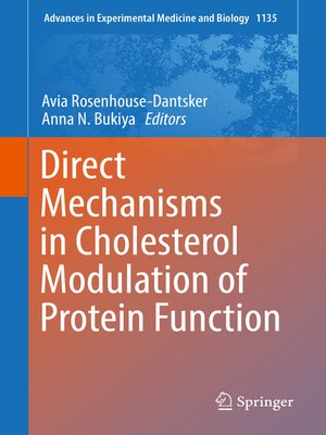 cover image of Direct Mechanisms in Cholesterol Modulation of Protein Function